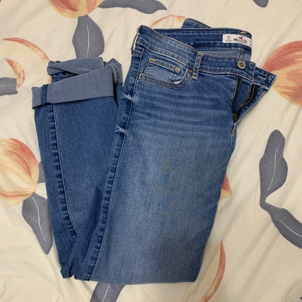 Hollister blue denim jeans